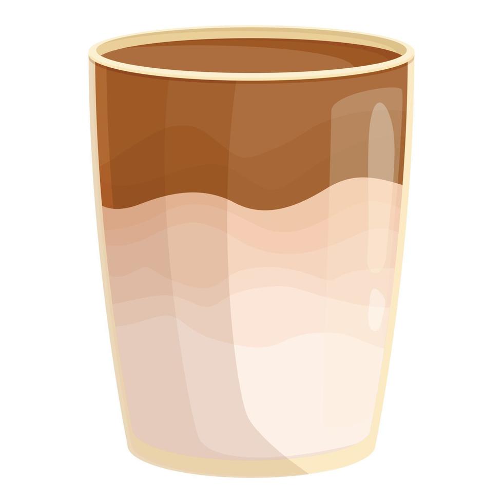 sommar kall kaffe ikon tecknad serie vektor. dryck kopp vektor