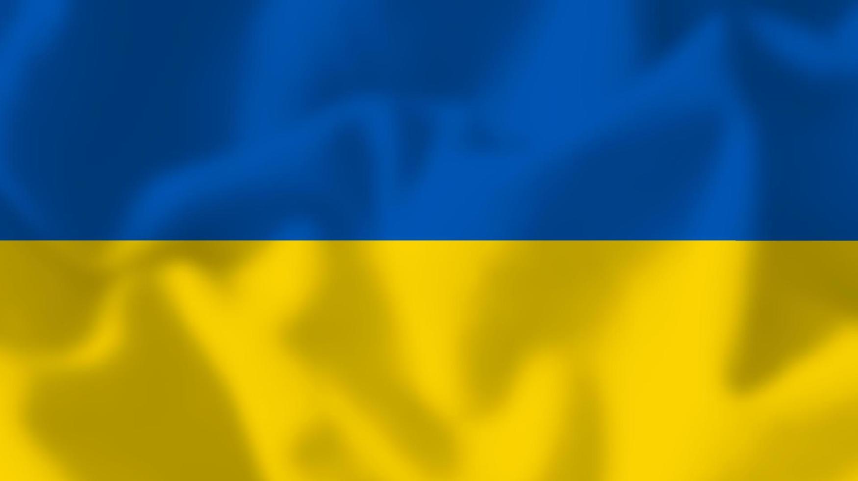 ukrainische nationalflagge vektor