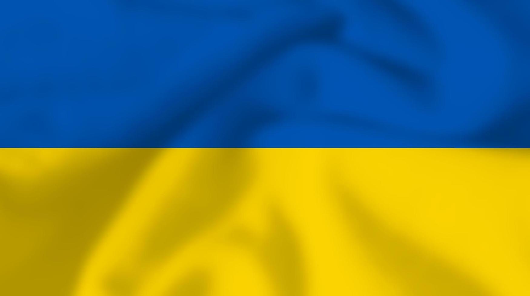 ukrainische nationalflagge vektor