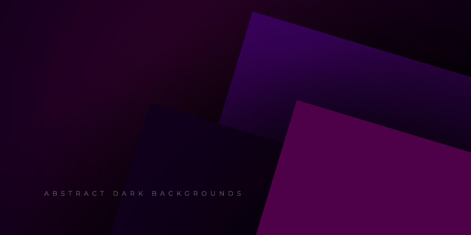 abstrakter dunkelvioletter überlappungshintergrundschablonenvektor mit quadratischem papierschnittmuster. lila hintergrund mit schatten design.eps10 vektor