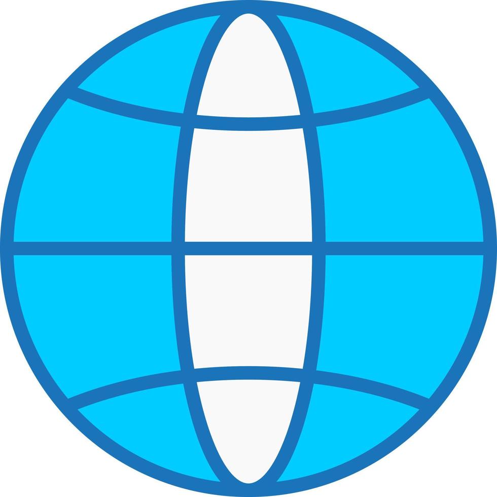 Web-Globus-Vektor-Symbol vektor