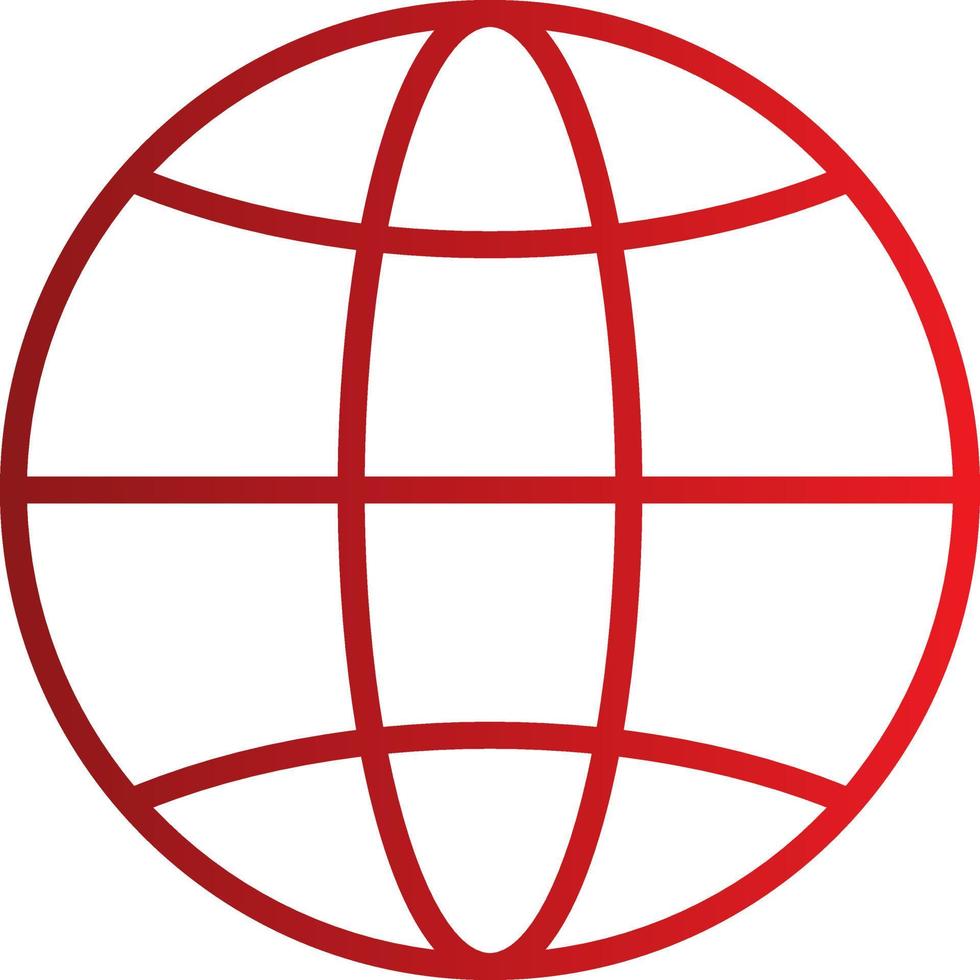 Web-Globus-Vektor-Symbol vektor