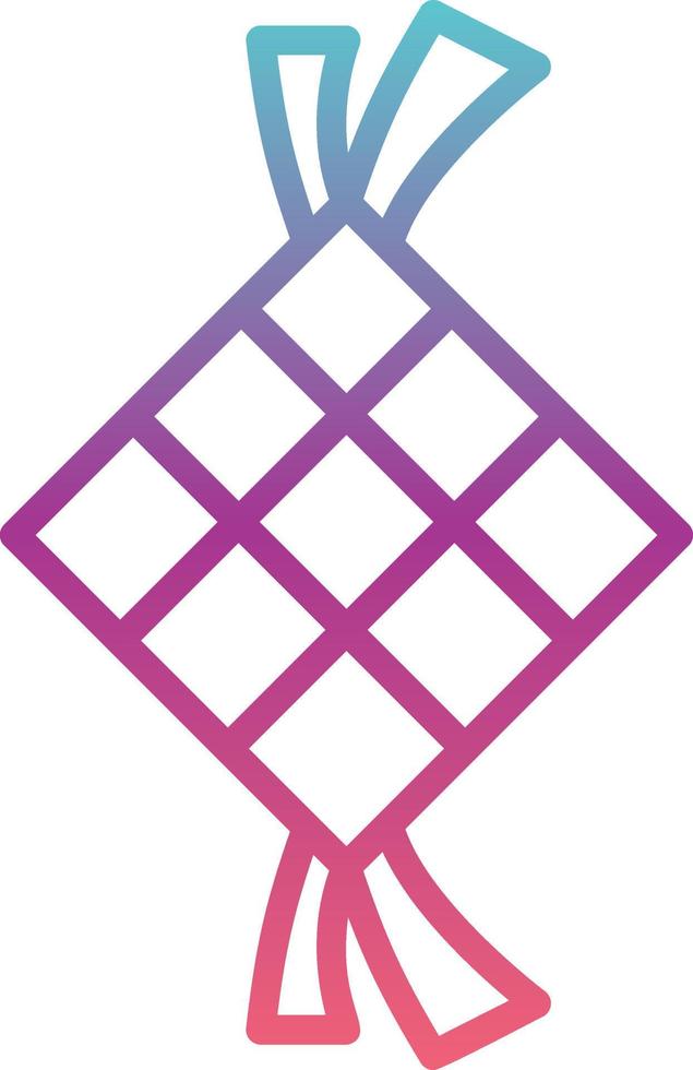 Ketupat-Vektorsymbol vektor