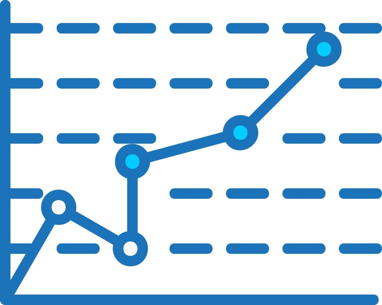 Diagrammvektorsymbol vektor