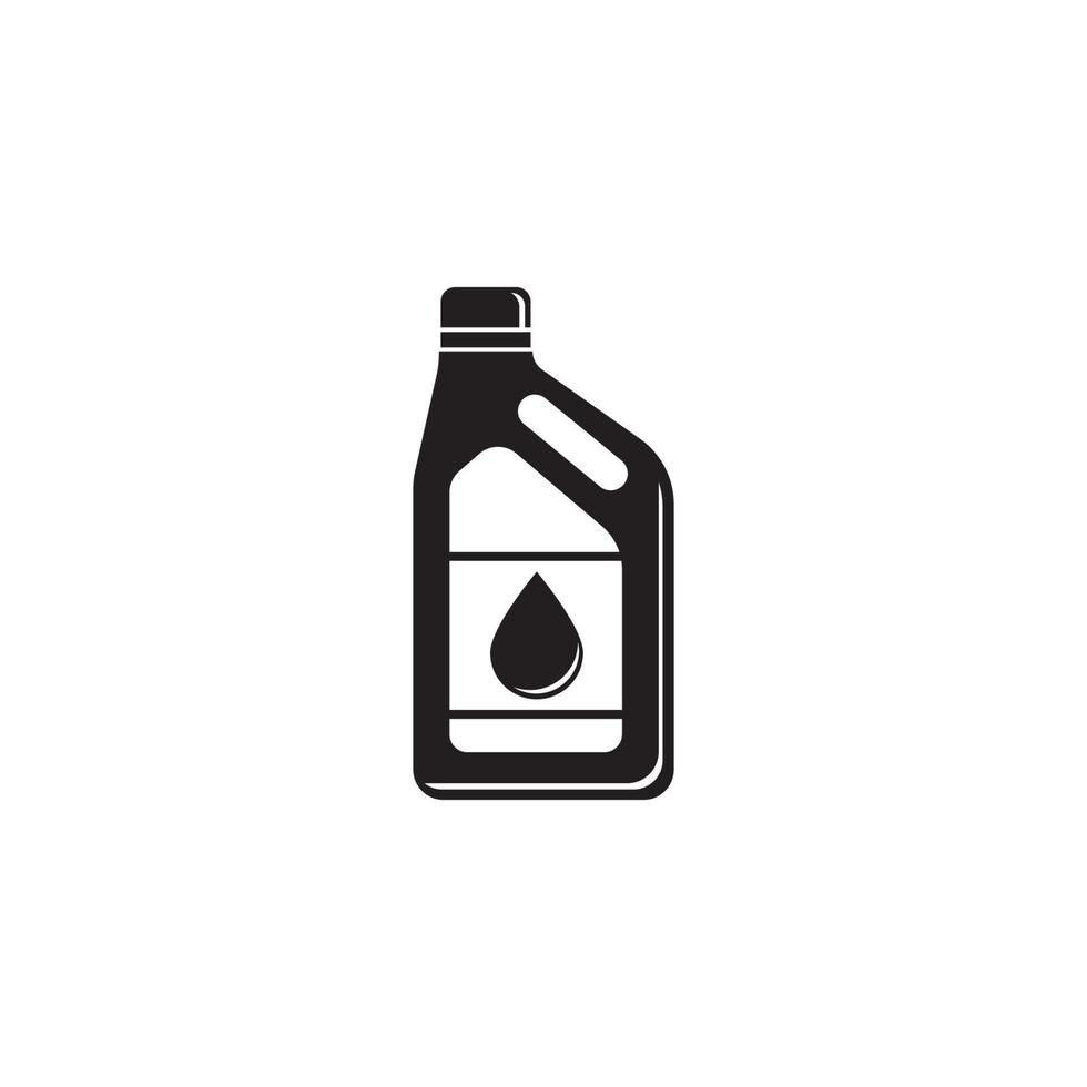 Ölkanisterikone, Benzinikonenvektor. einfache Illustration von Icon-Vektor-Icons von Ölkanister-Öl-Vektor-Icons für Web-Betankungs-Vektor-Icons vektor