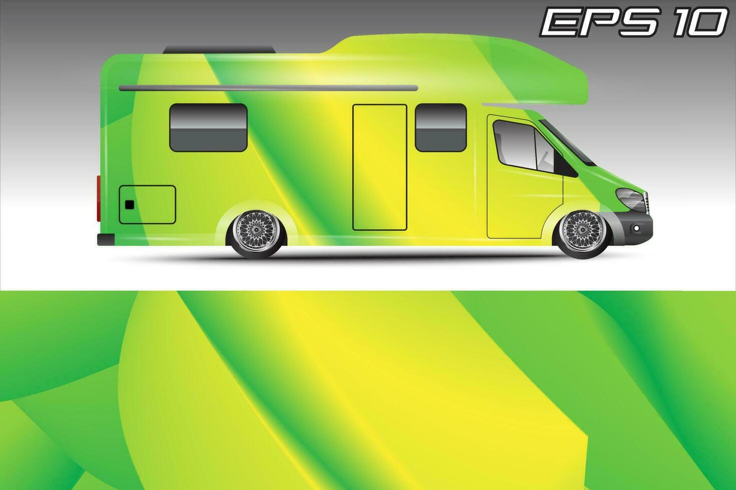 Lackierungshintergrunddesigns für Camper Car Wraps und mehr vektor