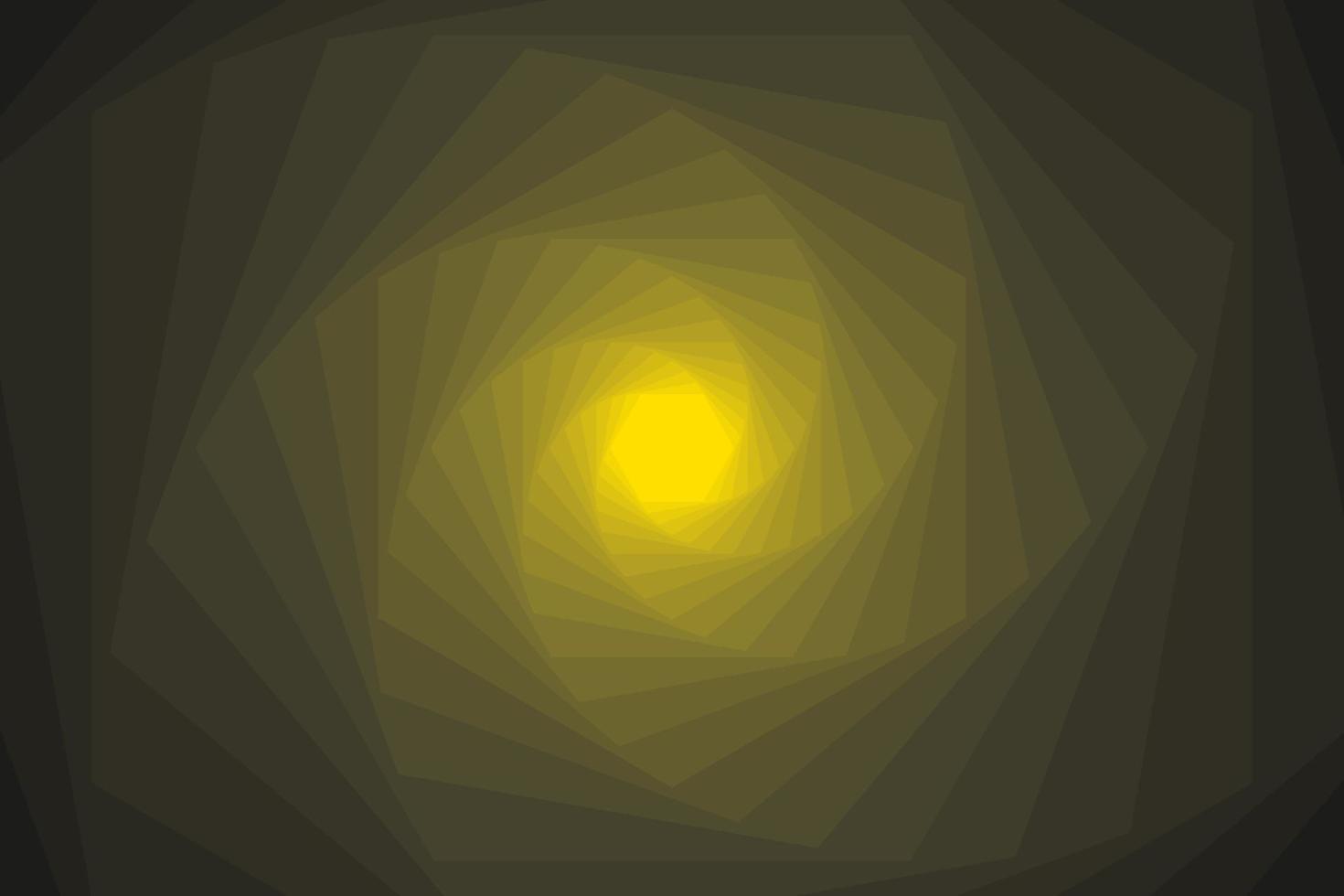 färgrik gradering hexagonal virvla runt geometrisk bakgrund vektor
