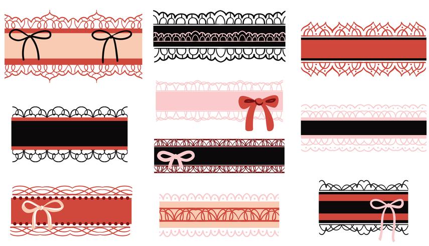 Gratis Garter Vectors