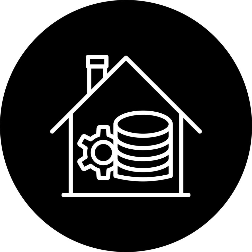 Data-Warehouse-Vektorsymbol vektor