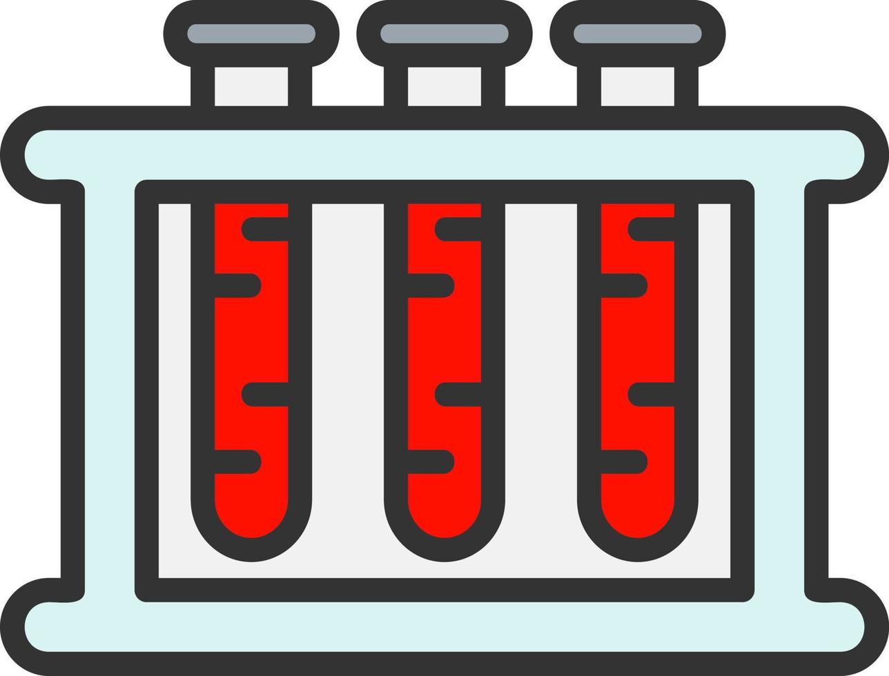 blodprov vektor ikon