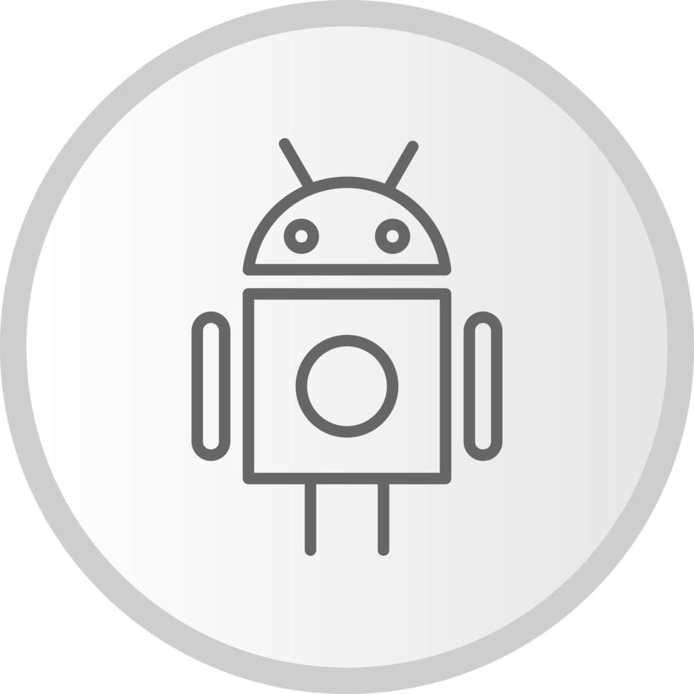 Android-Vektorsymbol vektor