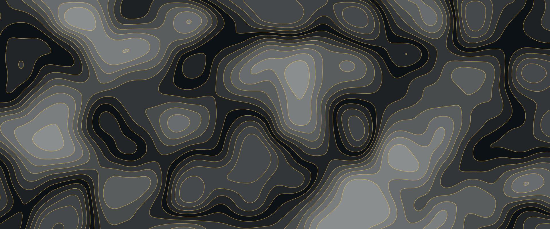 schwarzer papierschnitthintergrund. abstrakte realistische Papierschnittdekoration mit gewellten Schichten. Cover-Layout-Vorlage. Materialdesign-Konzept. minimalistisches Design für Geschäftspräsentationen, Flyer vektor