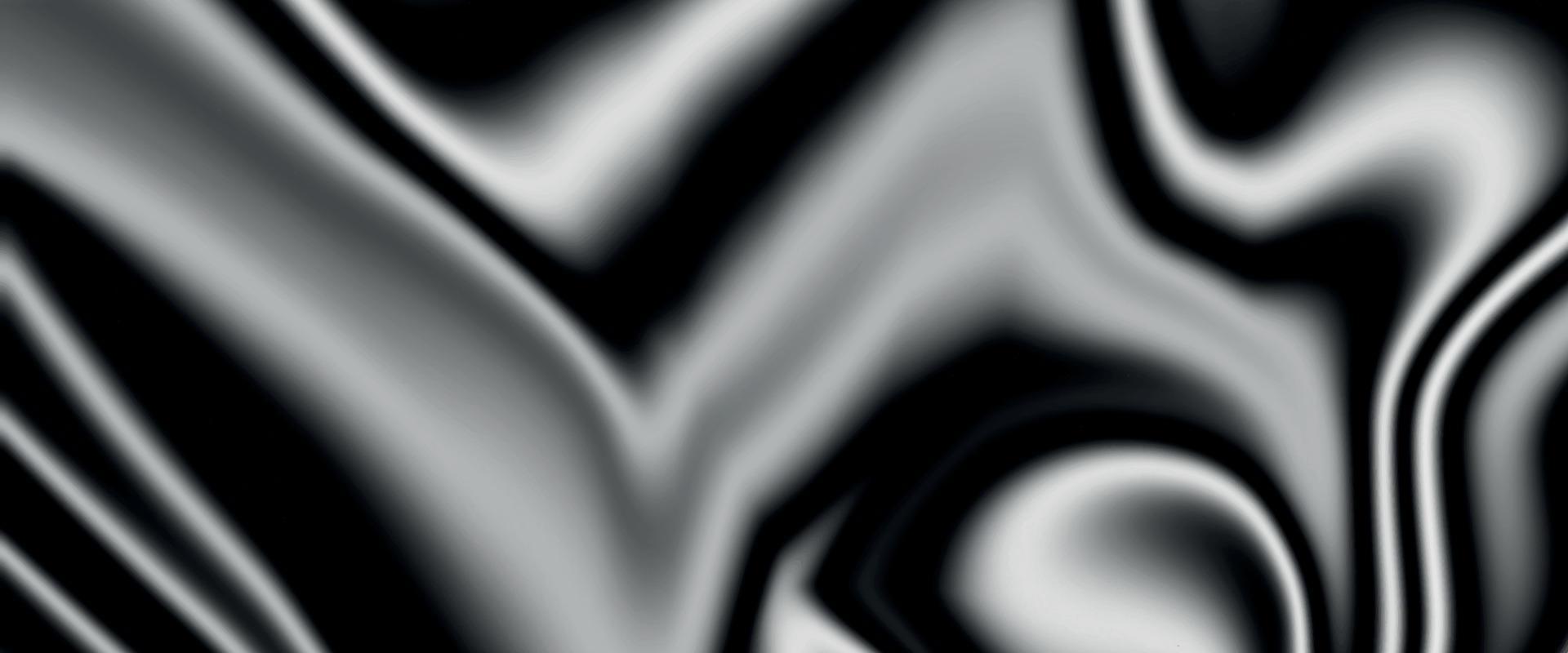 schöne Zeichnung mit den Scheidungen und Wellenlinien in Grautönen. silberne flüssige textur. silbermetallische Oberfläche. abstrakte silberne marmorbeschaffenheit. abstrakter schwarzer, grauer marmorhintergrund. schick verflüssigen vektor