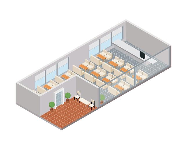 Office Kantine kostenlose Vector