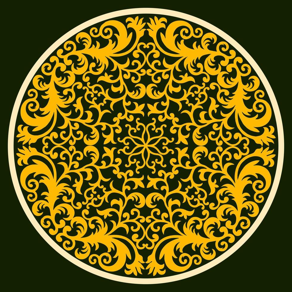 Ornament islamische Vorlage für alle Arten Ihrer Designs, Banner, Aufkleber, Werbetafeln usw vektor