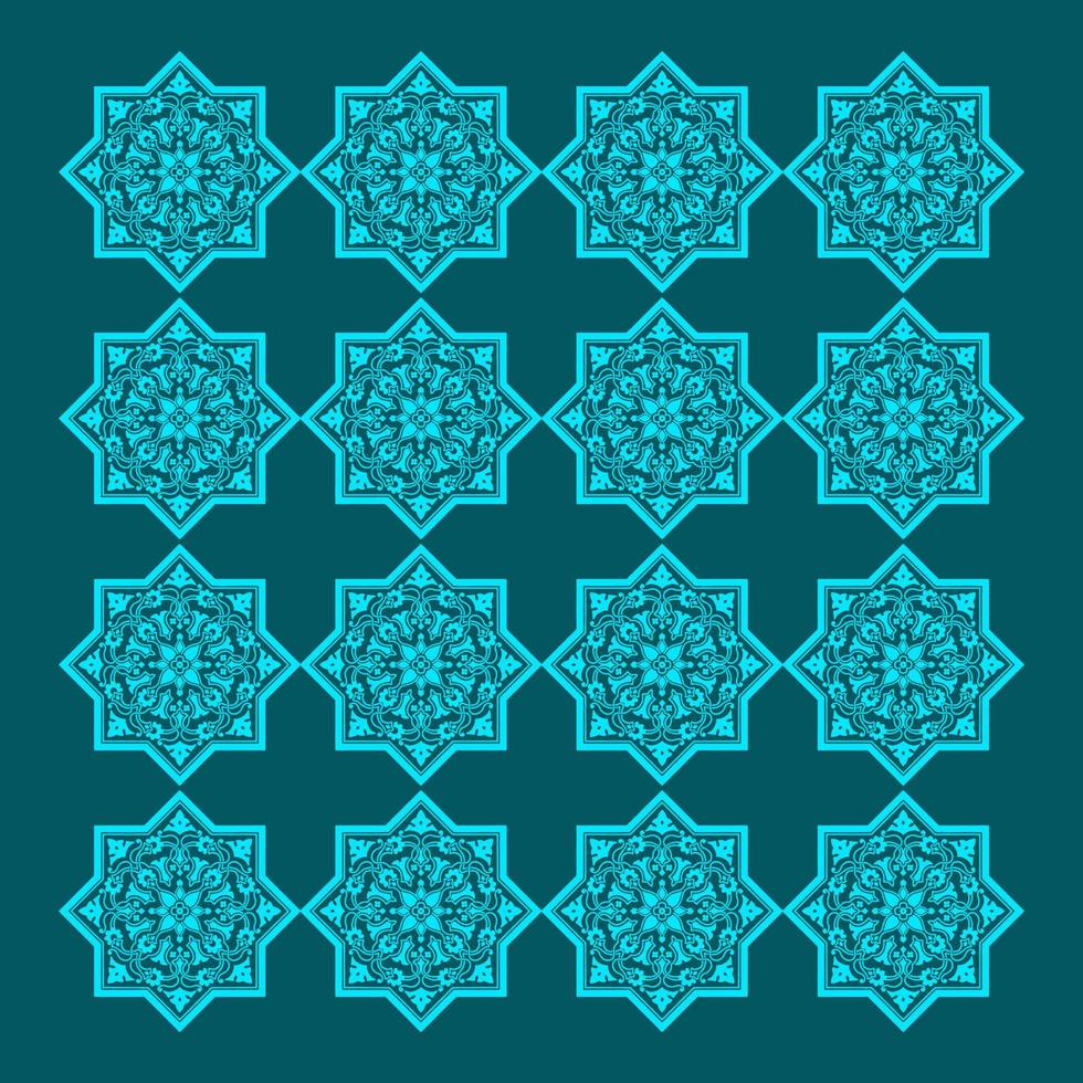 luxuriöse mandala ornament hintergrundmuster arabisch islamisch arabisch ost style.decorative mandala für druck, cover, broschüre, flyer, banner vektor