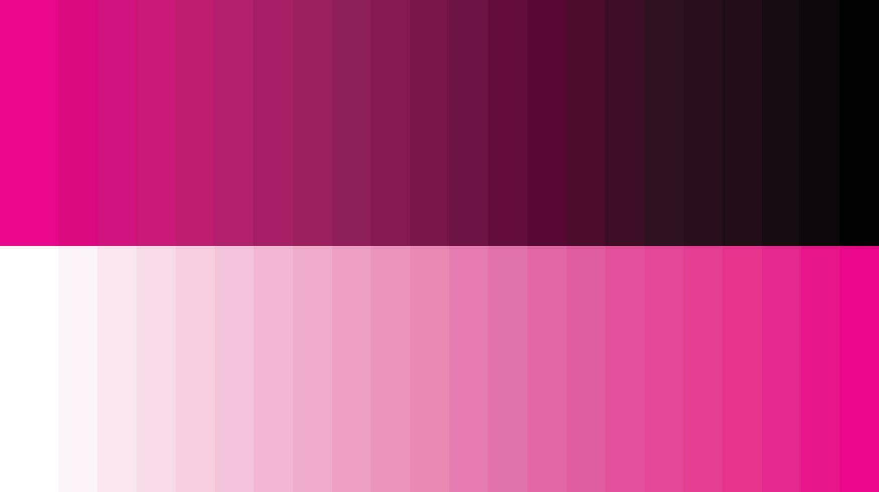 Färg palett rosa vektor