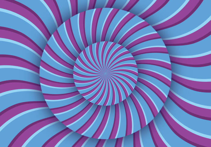Optisk illusion av hypnos vektor