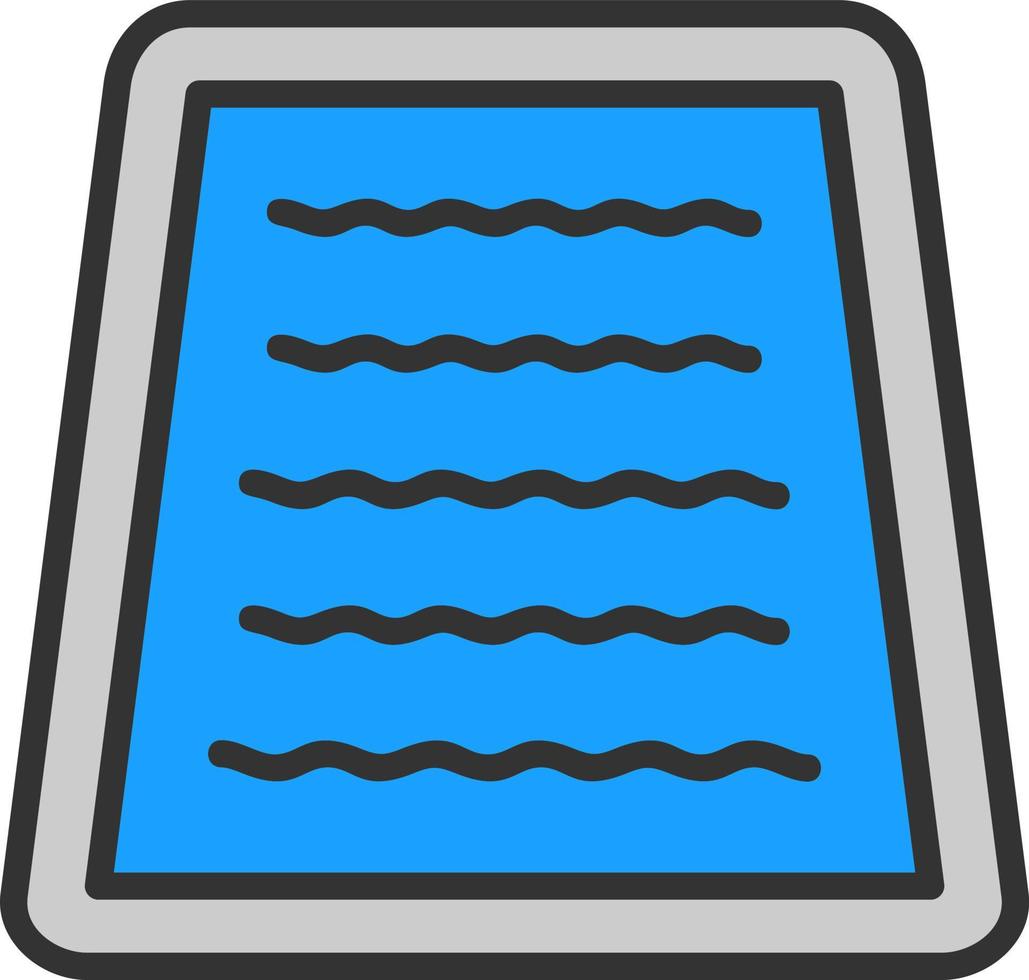 simning slå samman vektor ikon design