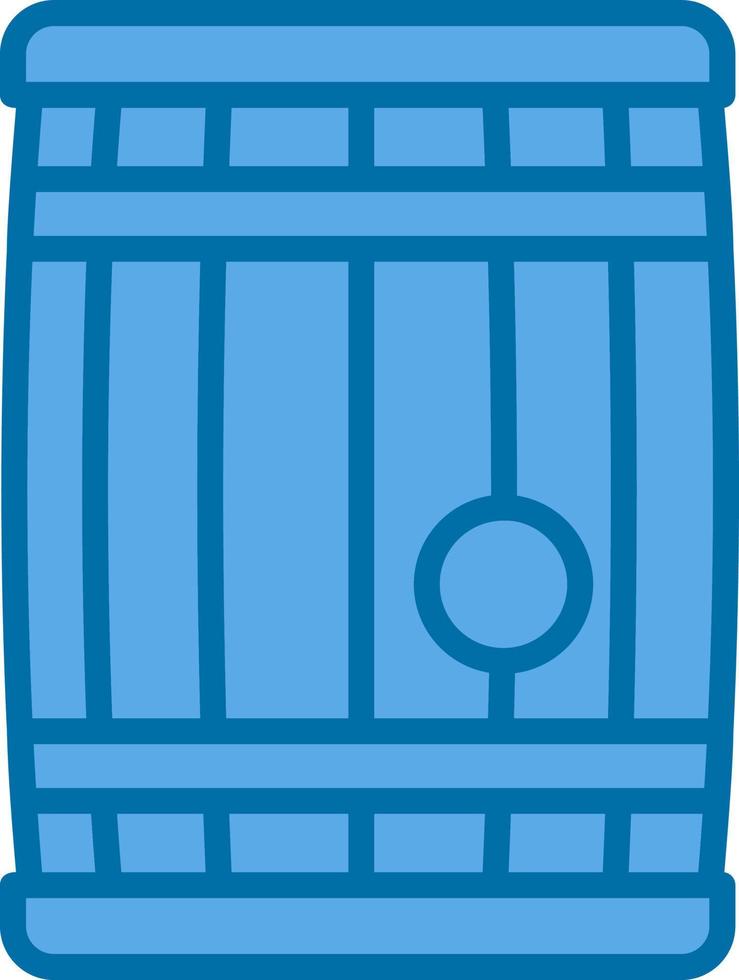 Barrel-Vektor-Icon-Design vektor