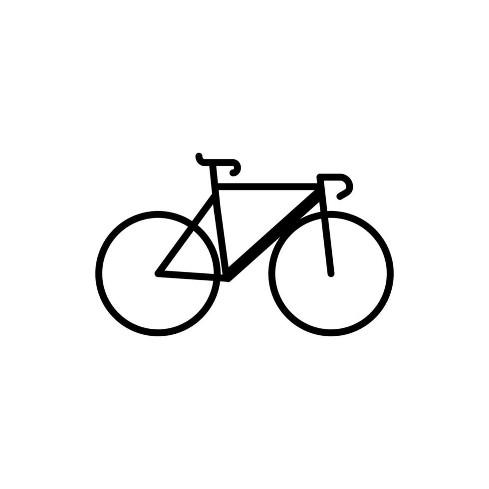 Fahrrad-Icon-Design-Vektor-Vorlage vektor