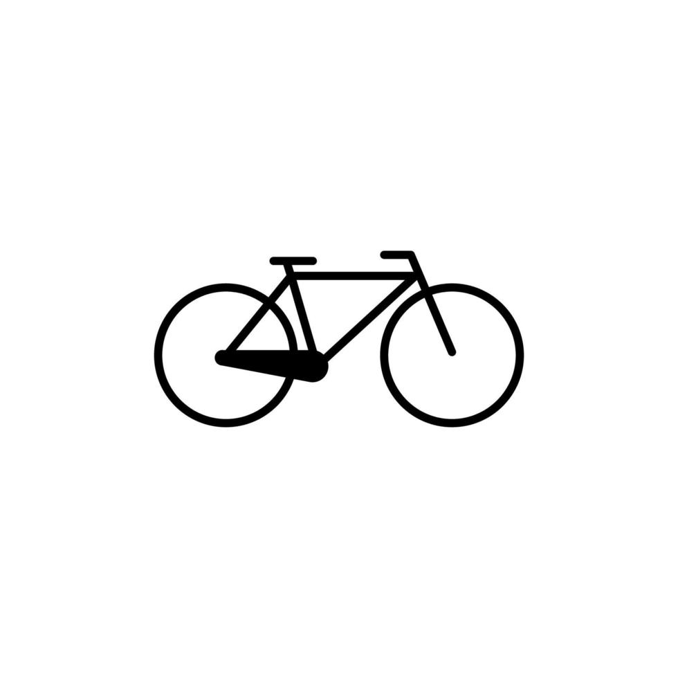 Fahrrad-Icon-Design-Vektor-Vorlage vektor