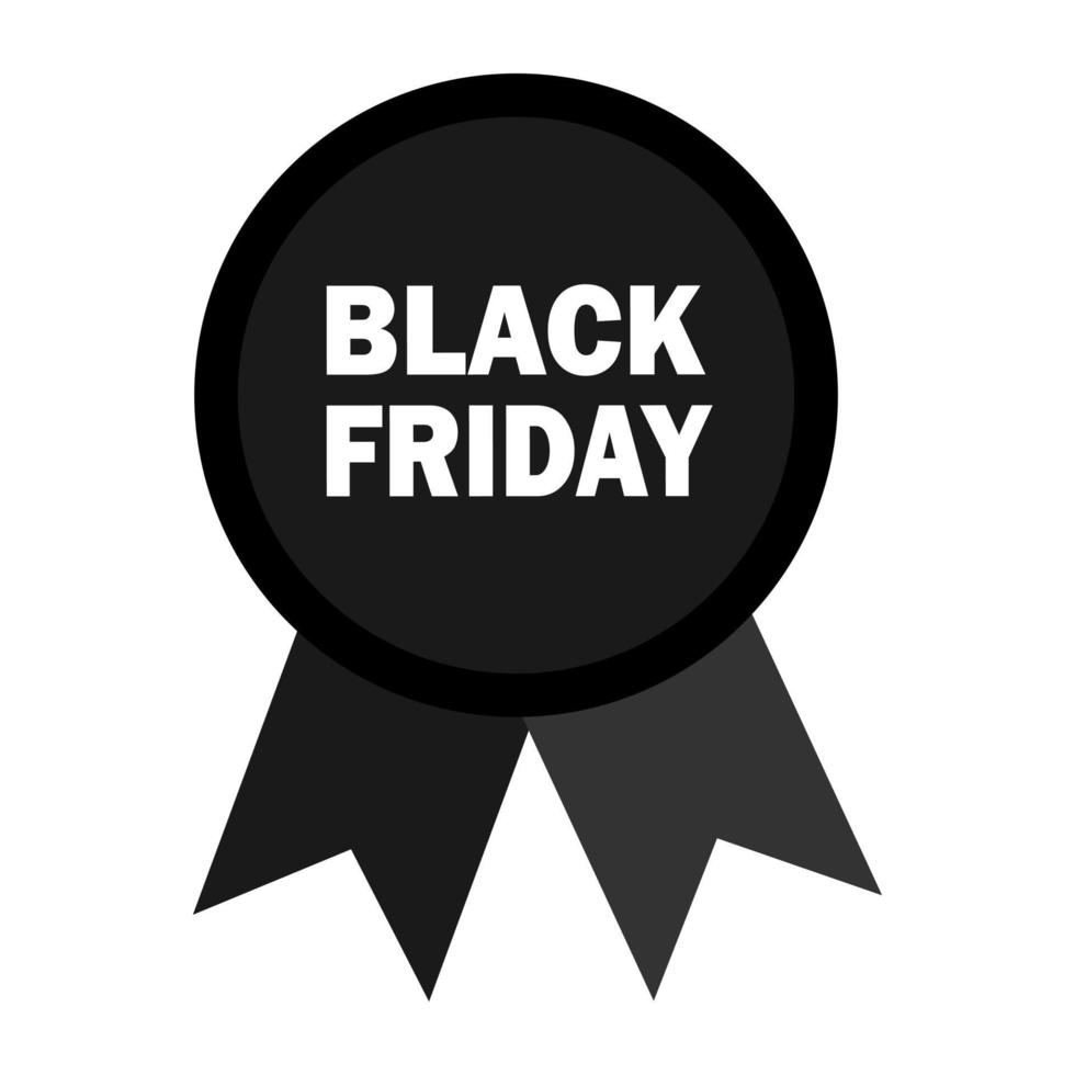 svart fredag ikon för reklam, banners, broschyrer och flygblad vektor