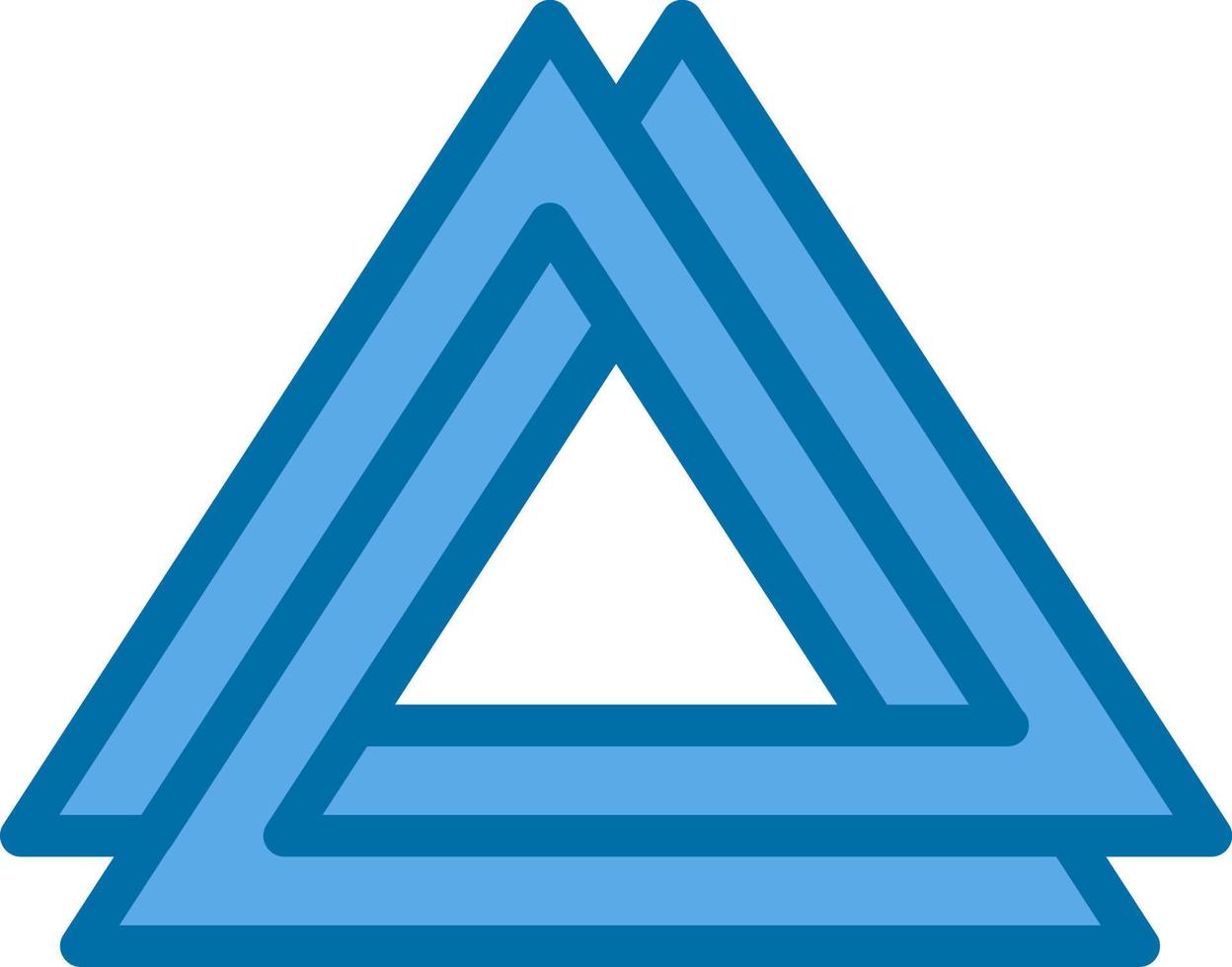 valknut vektor ikon design