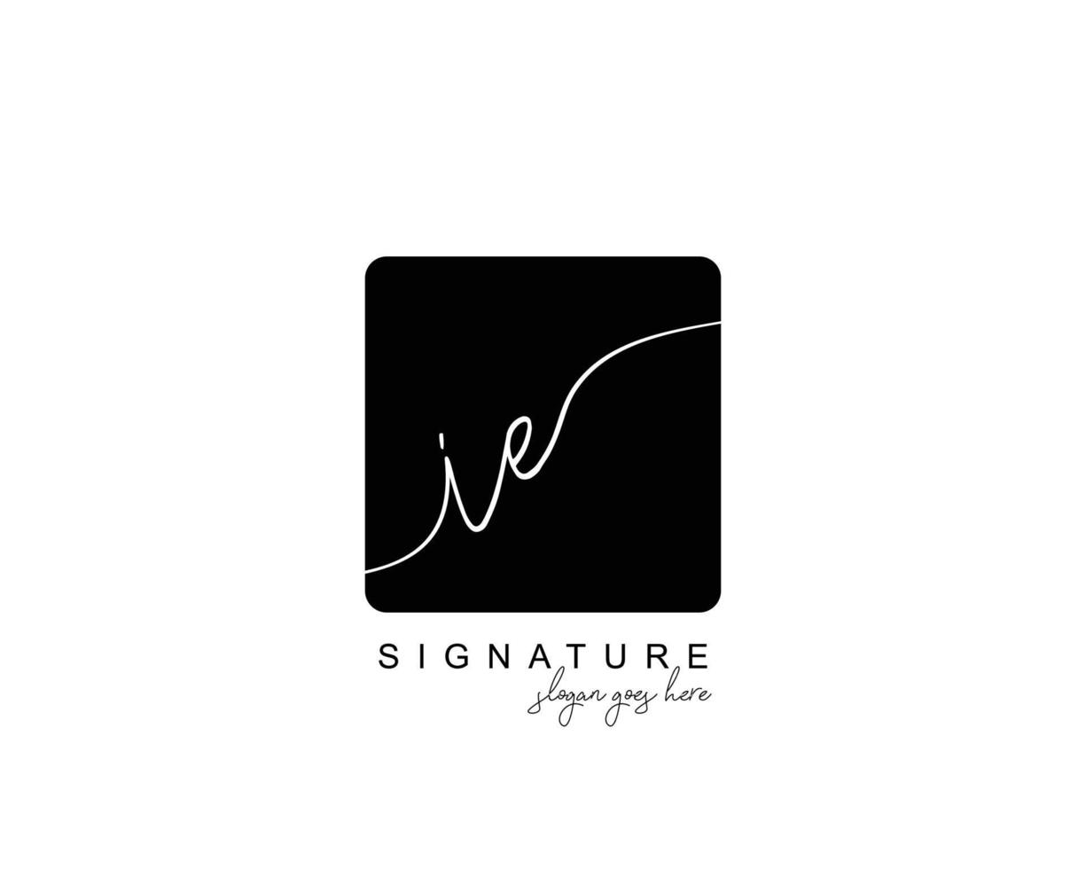 Initiale, dh Schönheitsmonogramm und elegantes Logo-Design, Handschrift-Logo der Erstunterschrift, Hochzeit, Mode, Blumen und Pflanzen mit kreativer Vorlage. vektor