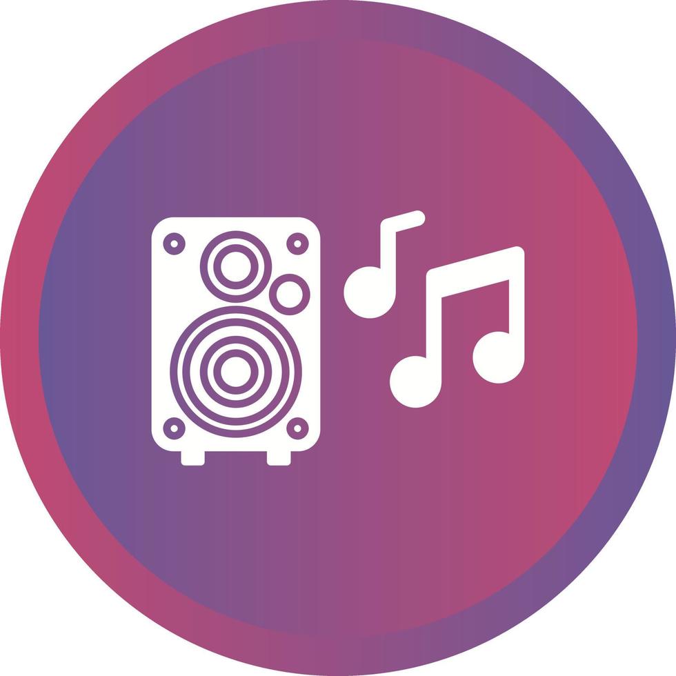 Musik-Vektor-Symbol vektor