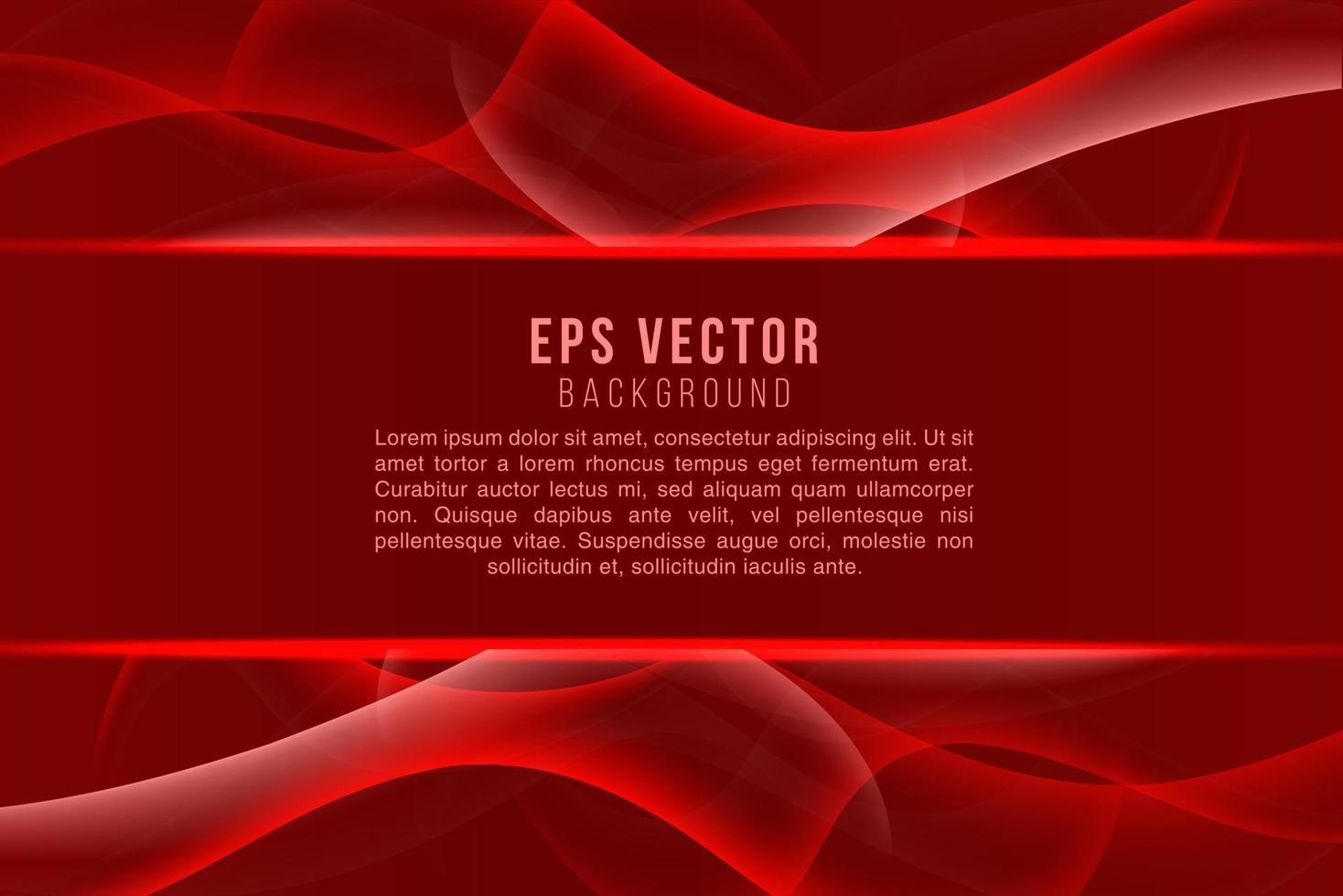 rote Vektorhintergrundkapseln auf unscharfem abstraktem Hintergrund mit Farbverlauf. Die Vorlage kann als Hintergrund verwendet werden. vektor