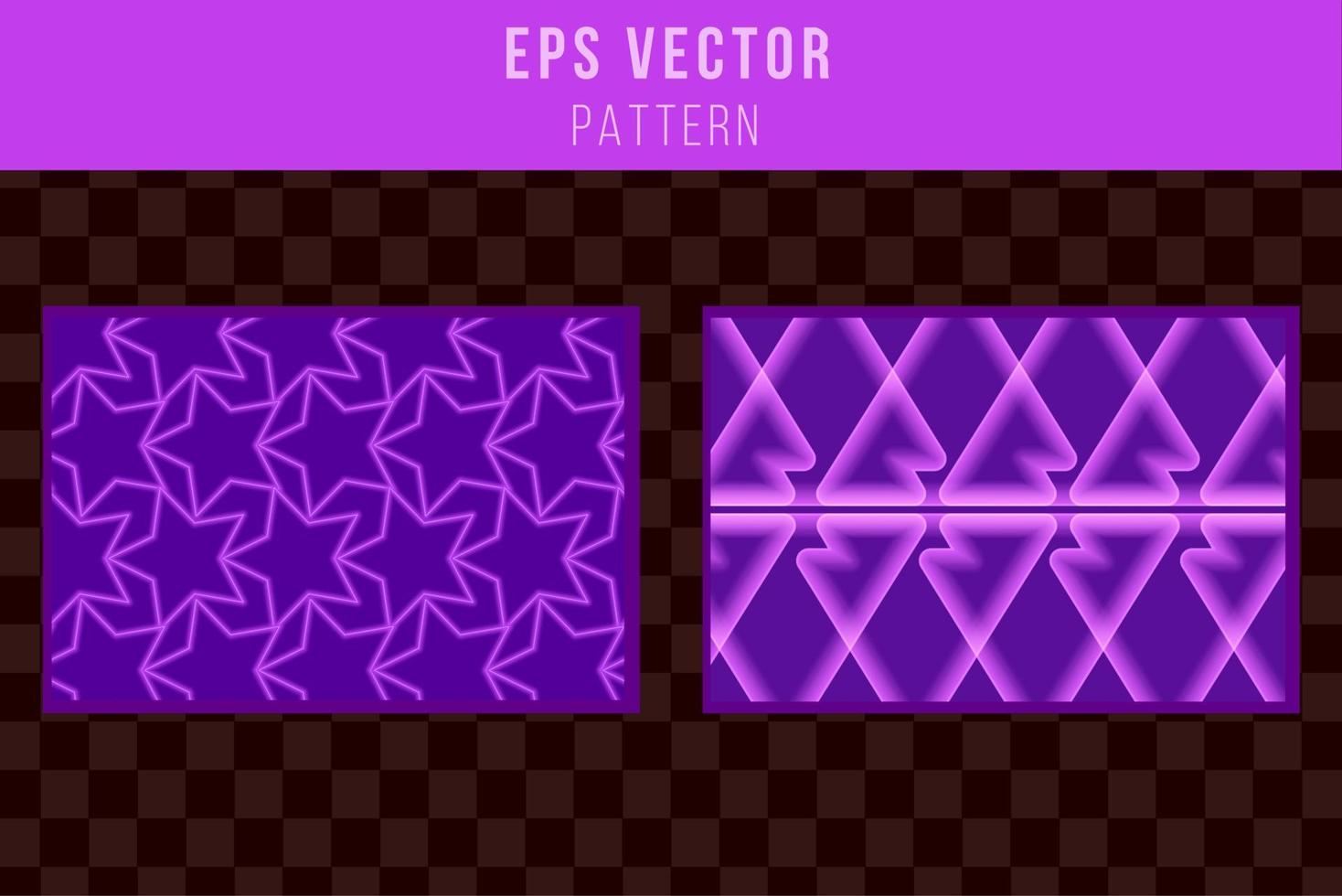 Satz Halbtoneffektschablone mit radialem buntem Musterhintergrund, Vektorillustration ENV 10 vektor