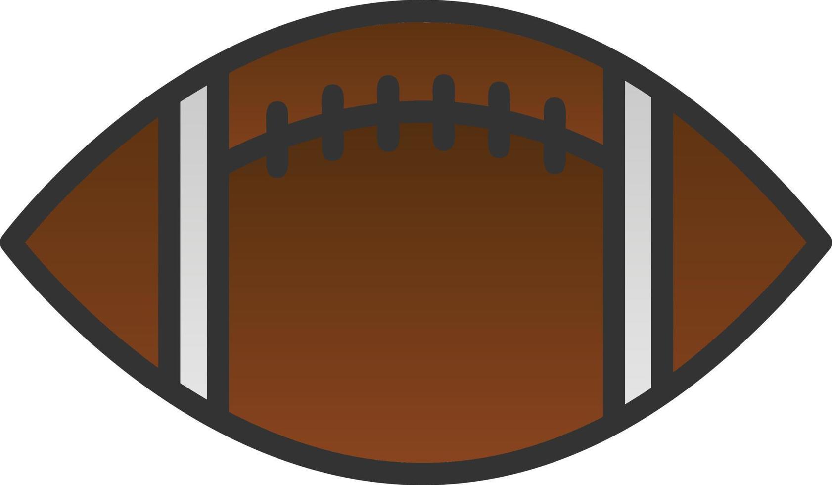 American-Football-Vektor-Icon-Design vektor