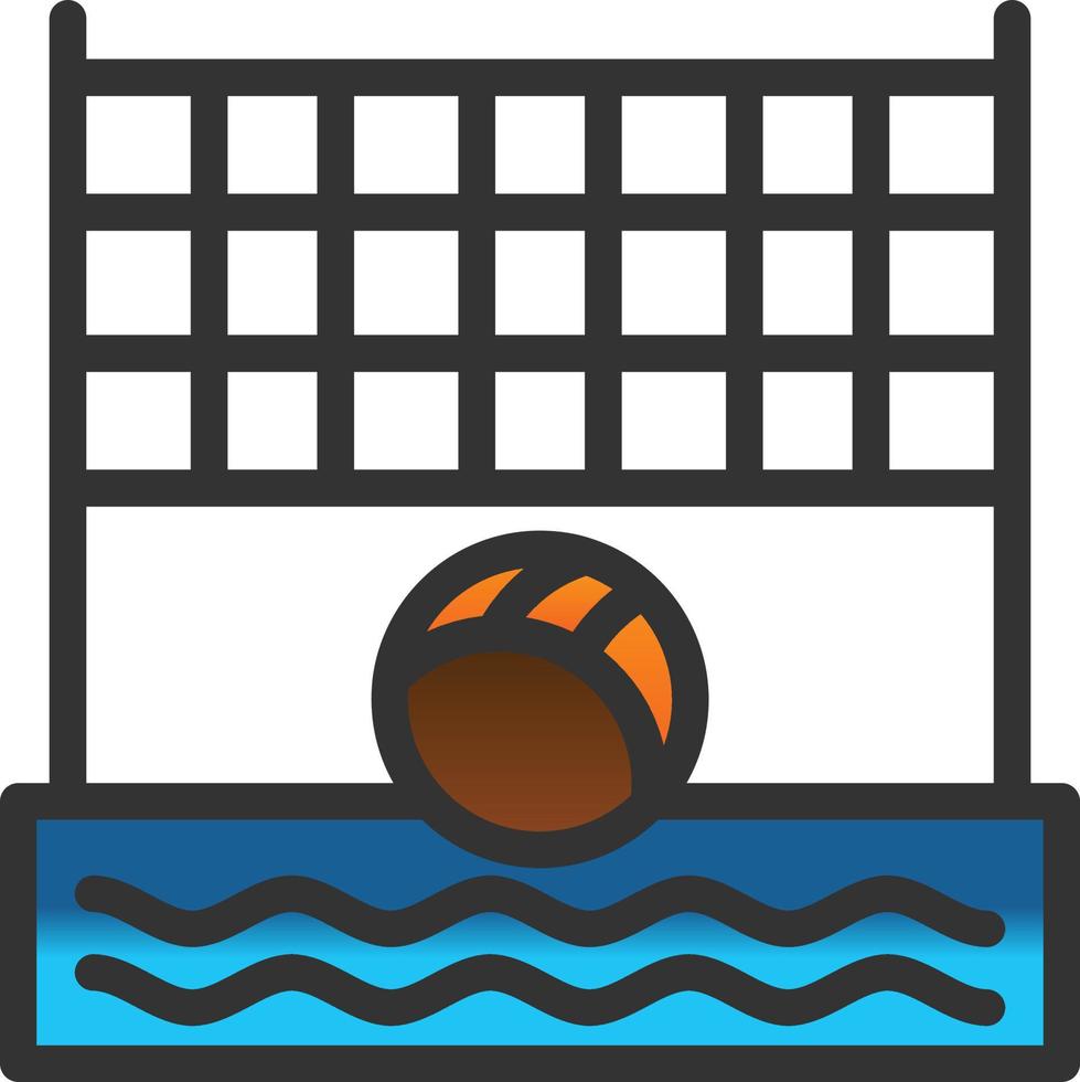 Wassersport-Vektor-Icon-Design vektor