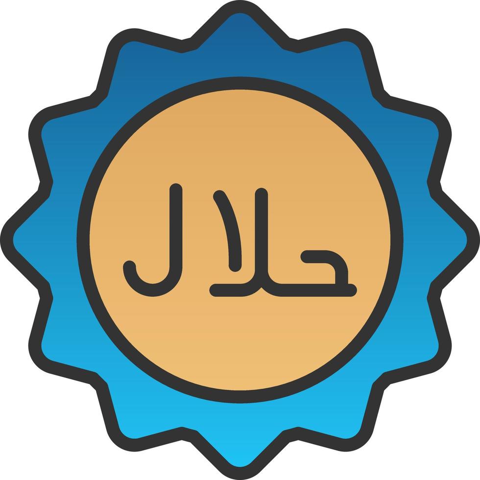 Halal-Vektor-Icon-Design vektor