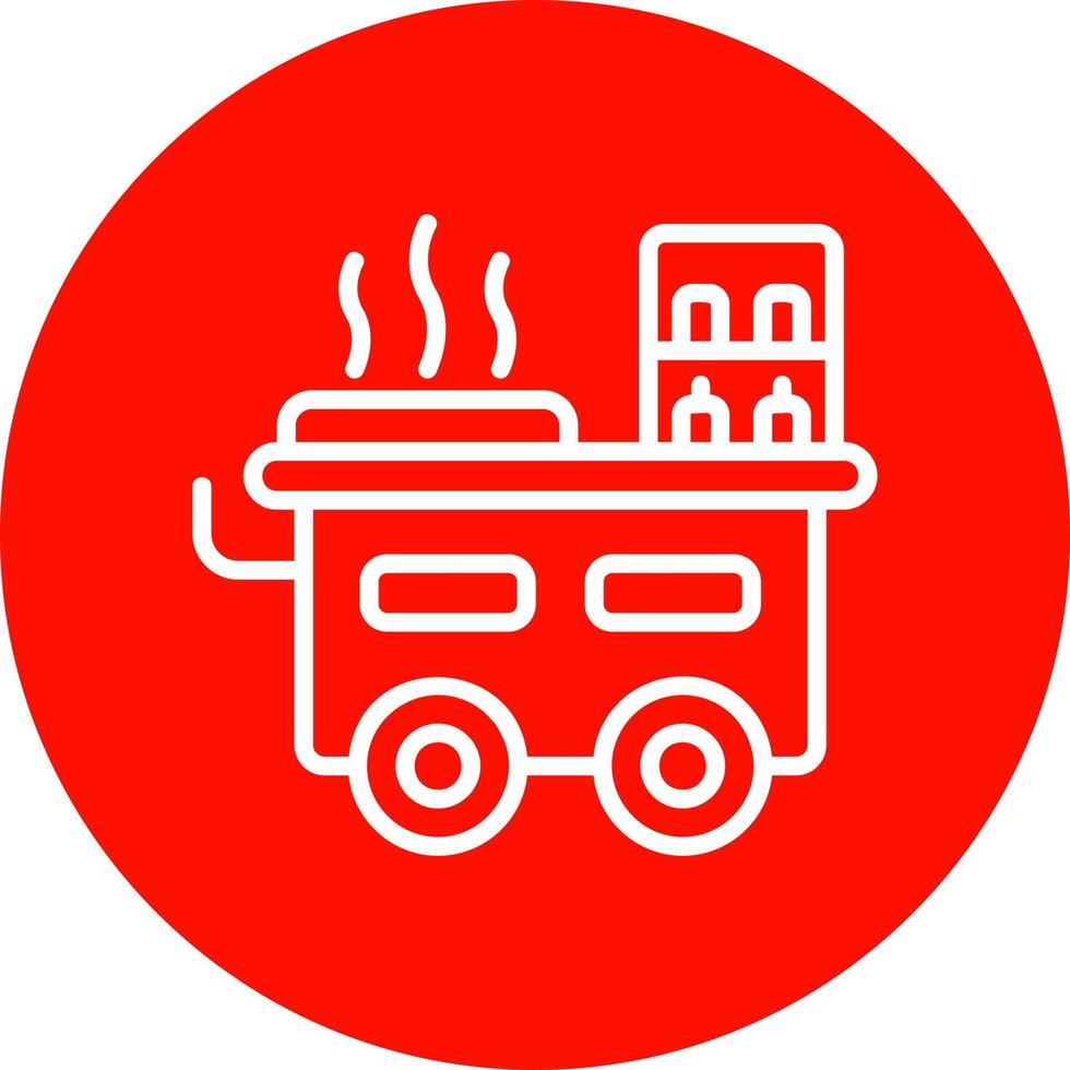 Street-Food-Vektor-Icon-Design vektor