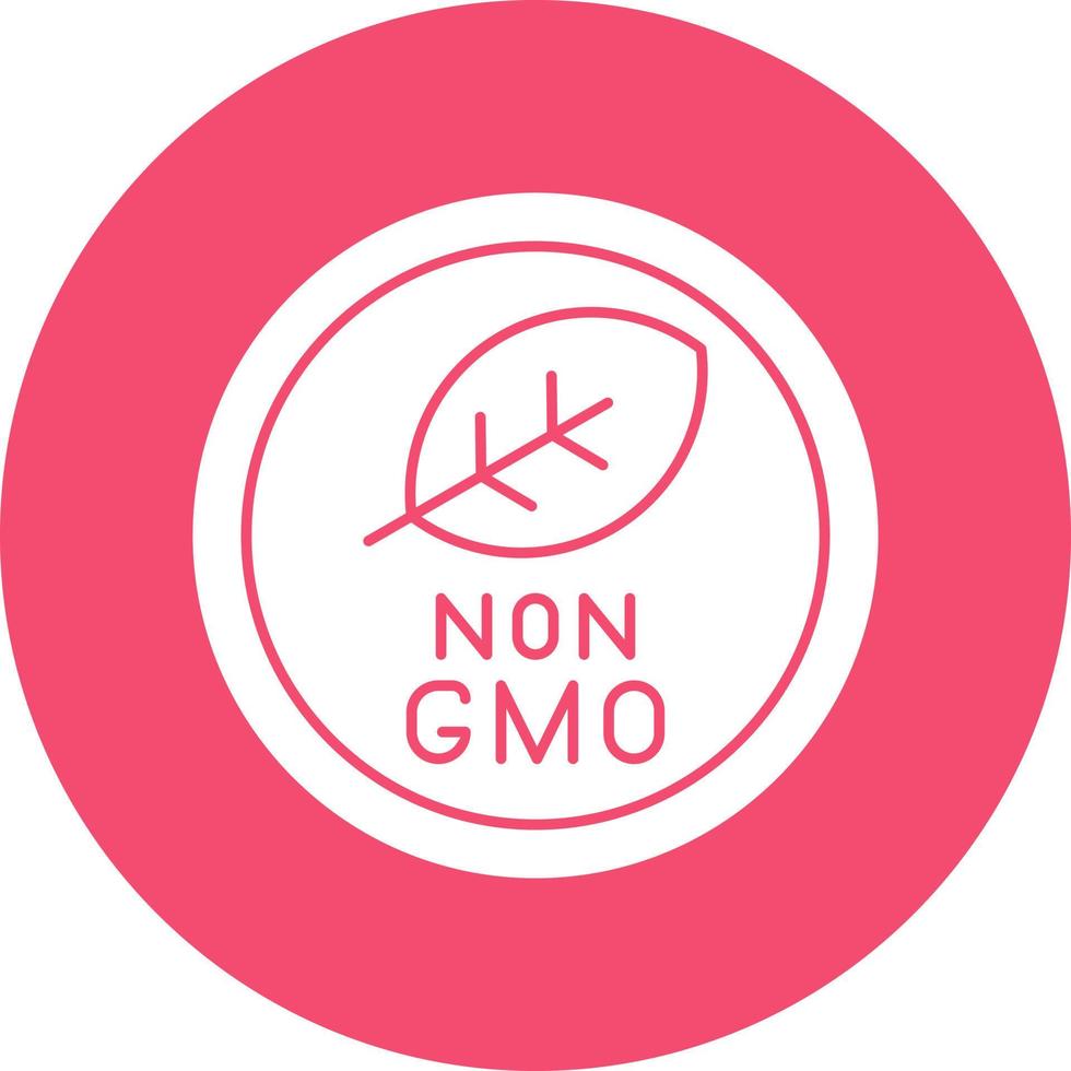 icke gmo vektor ikon design