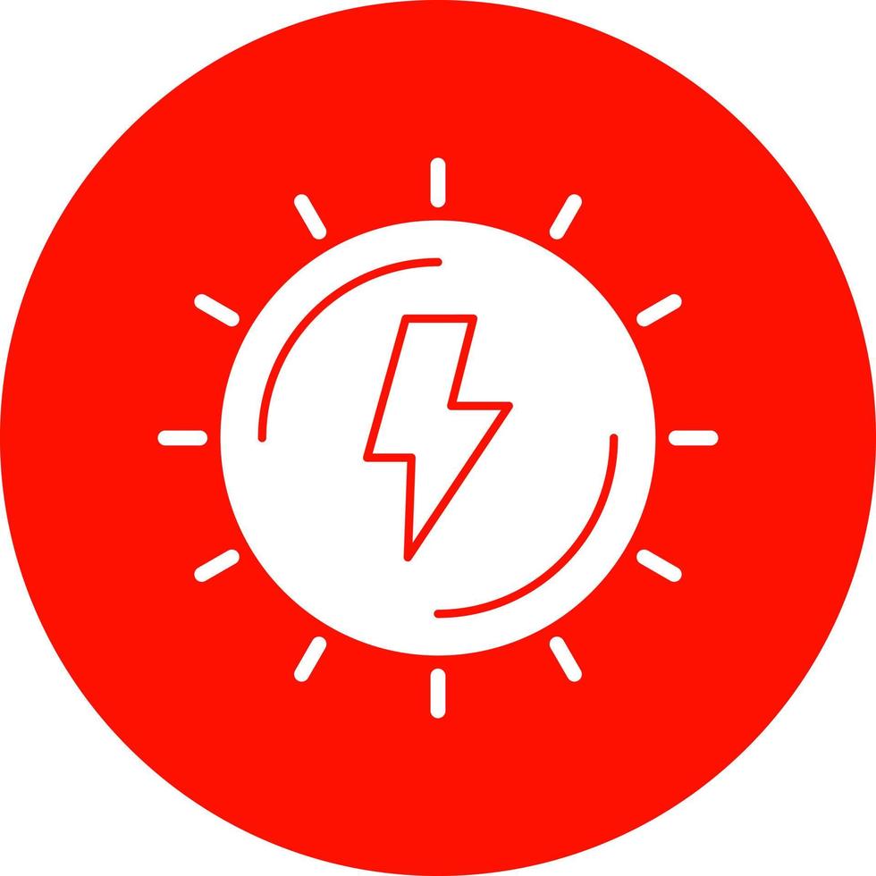 Energie-Vektor-Icon-Design vektor