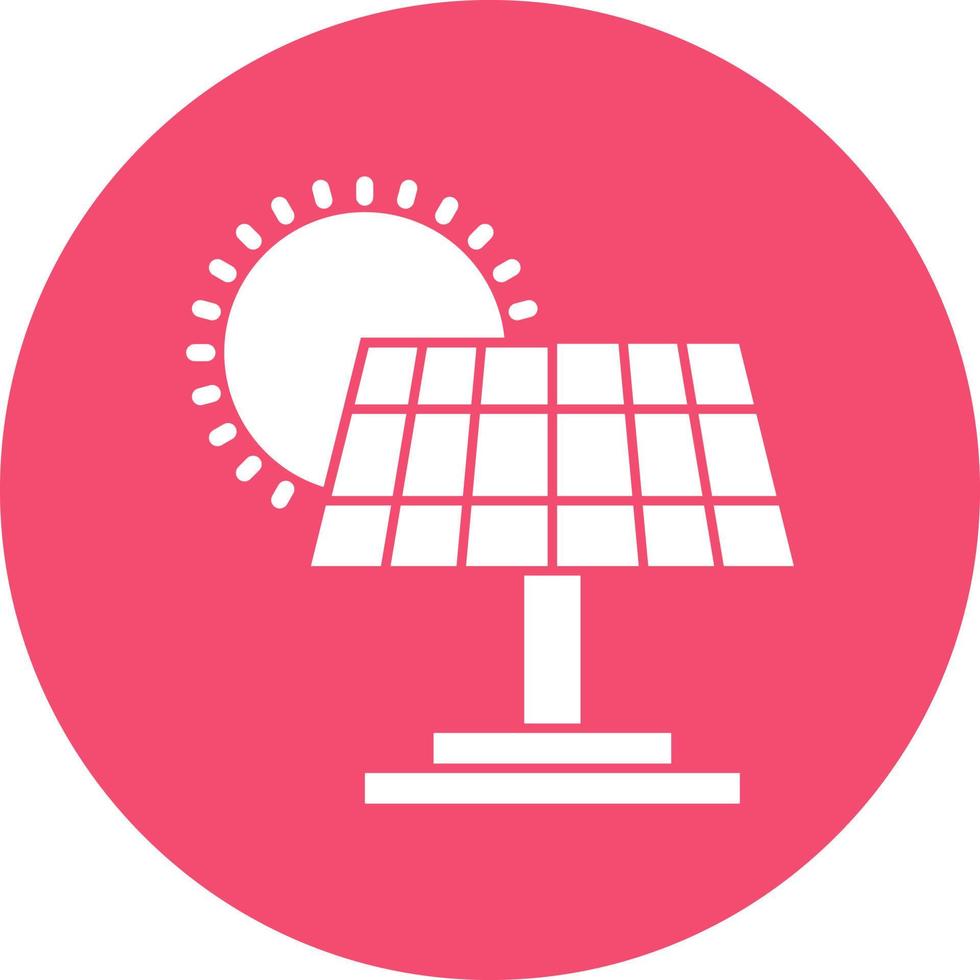 Solarpanel-Vektor-Icon-Design vektor