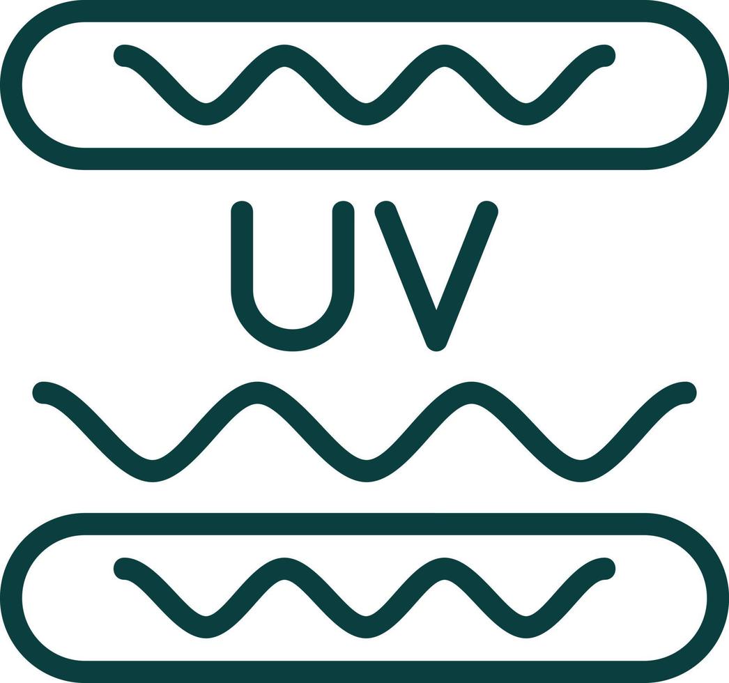 ultraviolett vektor ikon design