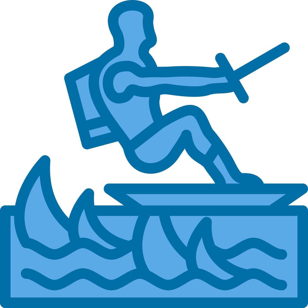 Surfen-Vektor-Icon-Design vektor