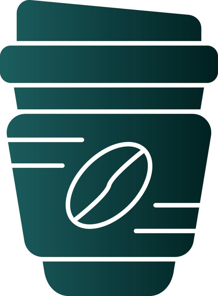 Kaffeetasse-Vektor-Icon-Design vektor