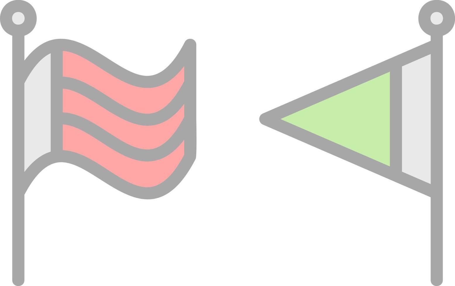 flaggor vektor ikon design