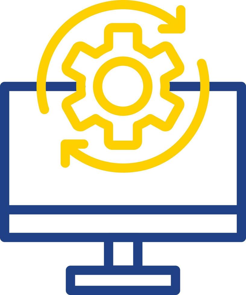 operativ systemet vektor ikon design