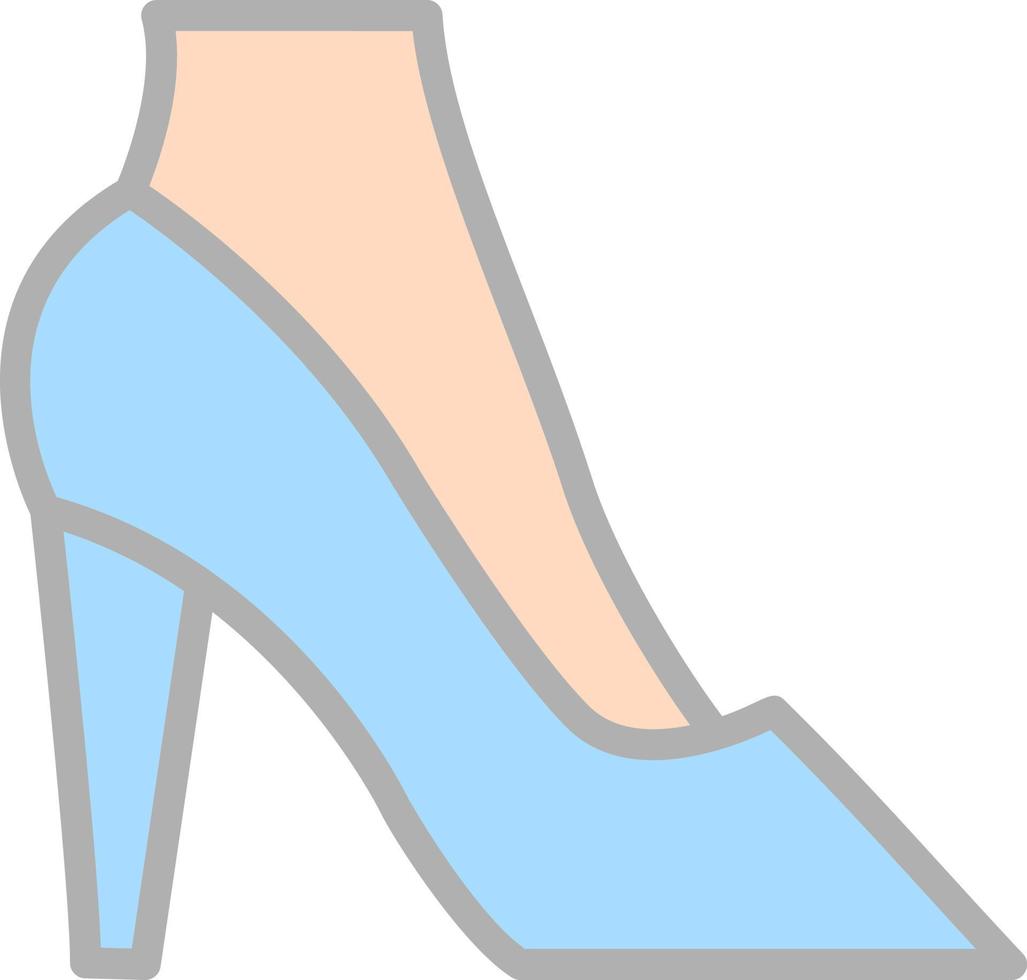 High Heels-Vektor-Icon-Design vektor