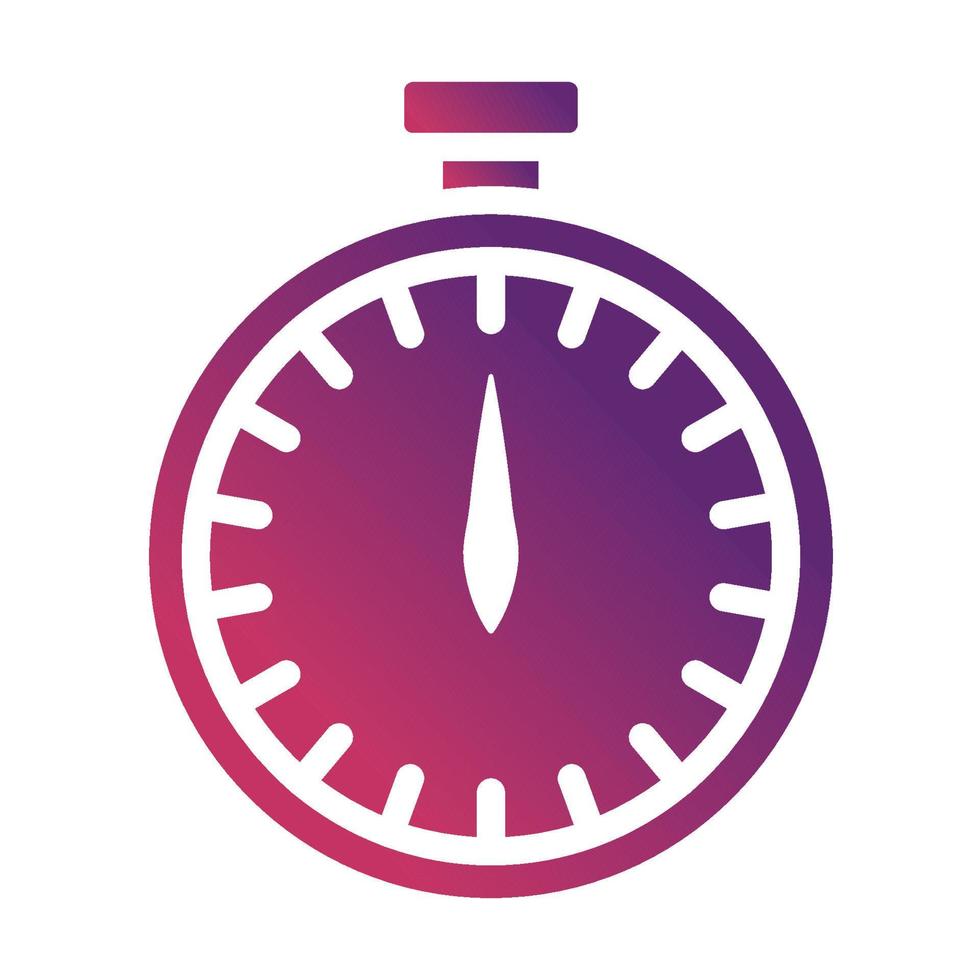 Timer-Symbol, geeignet für eine Vielzahl digitaler kreativer Projekte. frohes Schaffen. vektor