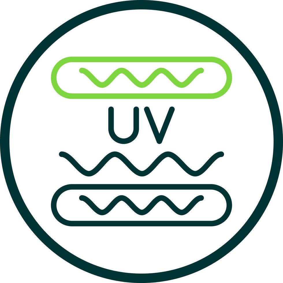 UV-Vektor-Icon-Design vektor