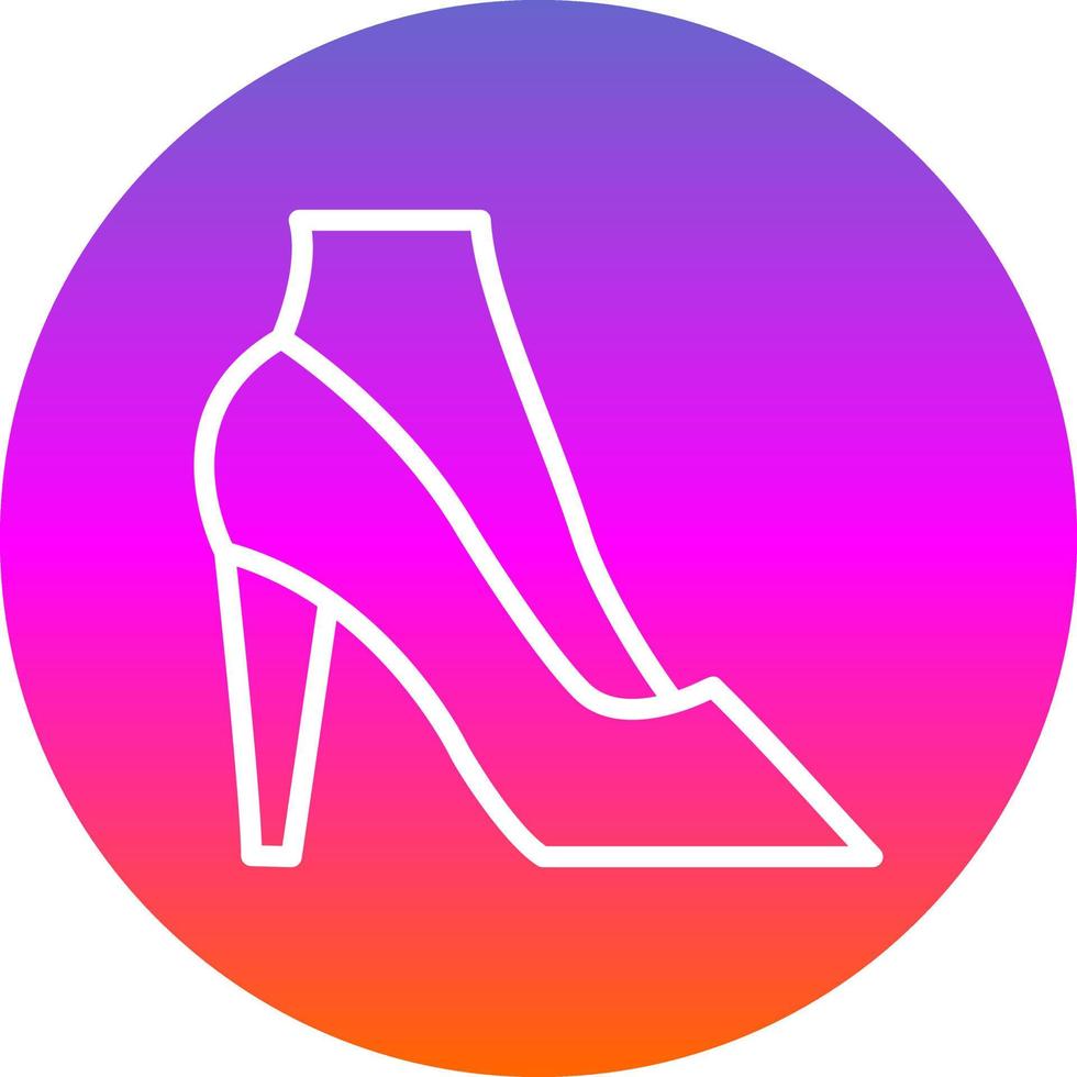 High Heels-Vektor-Icon-Design vektor