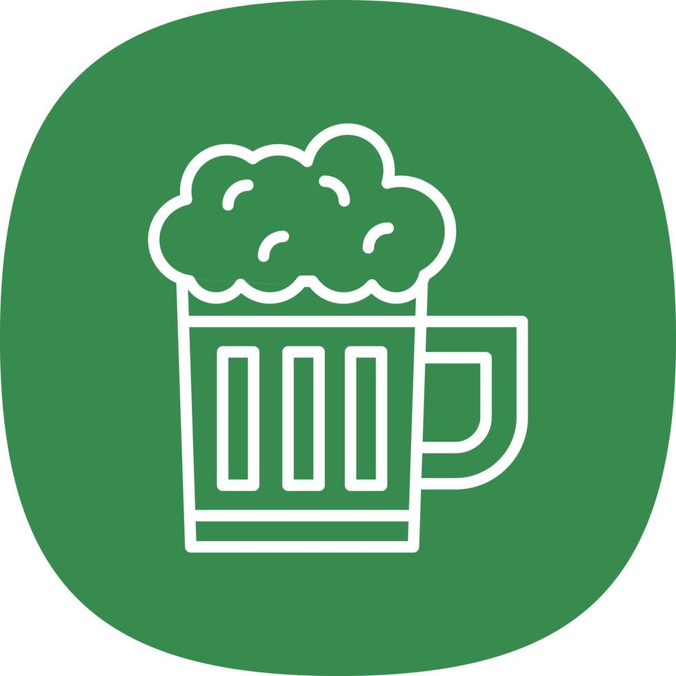 Bier-Vektor-Icon-Design vektor