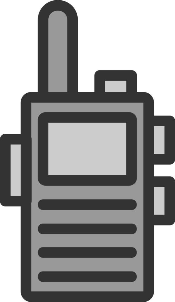 Walkie-Talkie-Vektor-Icon-Design vektor